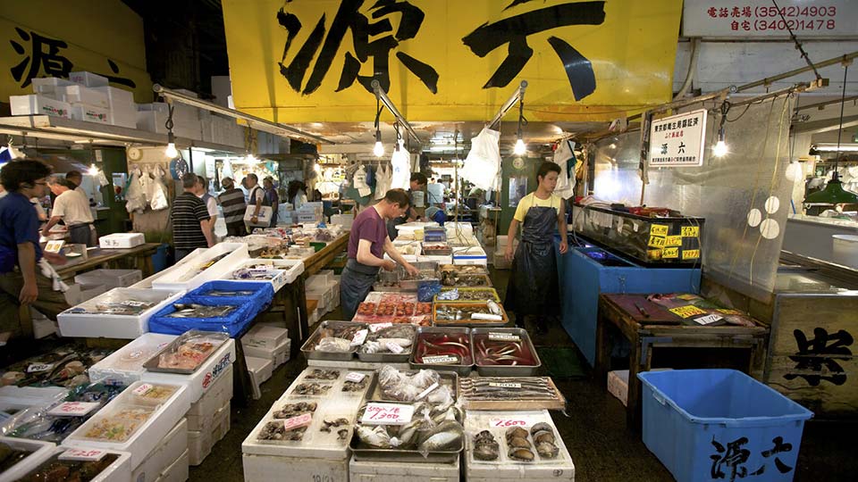 Tsukiji Market / 築地市場