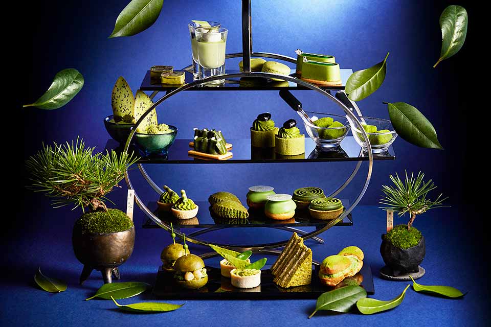 Atrium Lounge - Matcha afternoon tea set