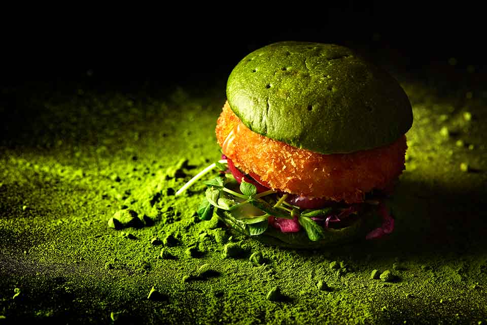 The Steakhouse - Matcha Crub Burger
