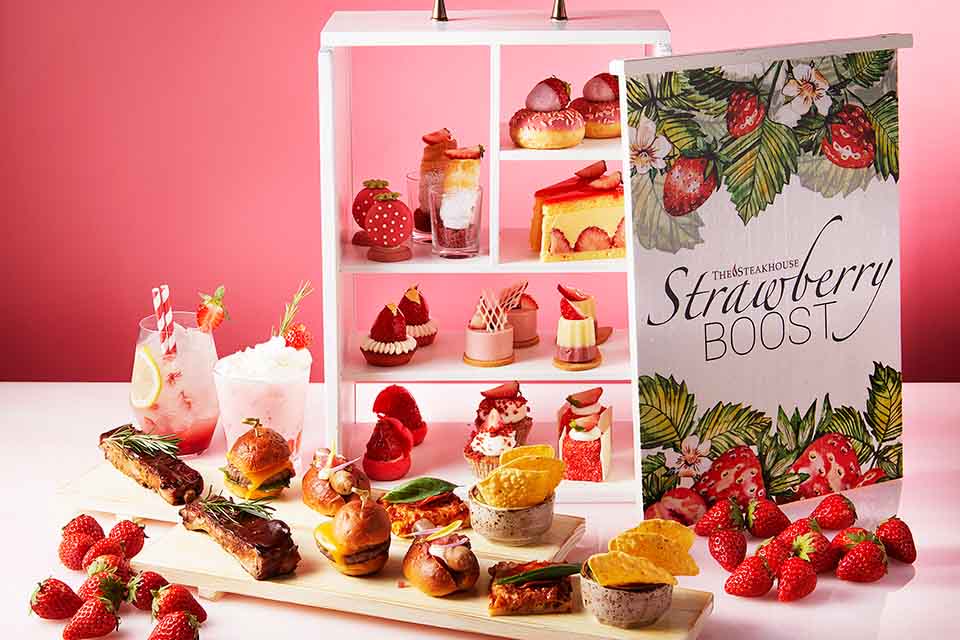 Strawvberry Afternoon Tea Boost