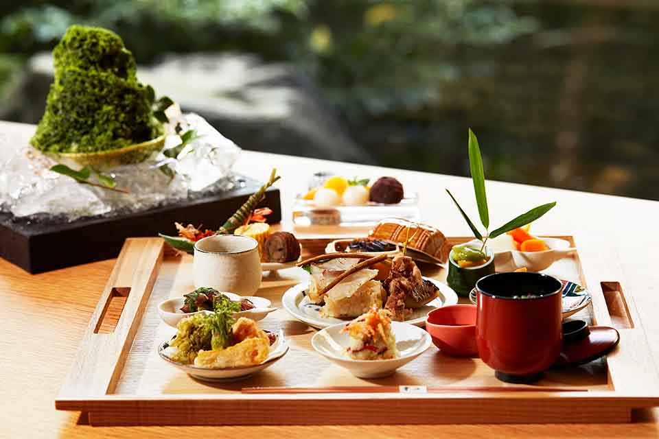 日本料理「雲海」彩り膳～青葉～