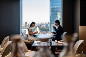 35階 クラブインターコンチネンタルラウンジでの朝食