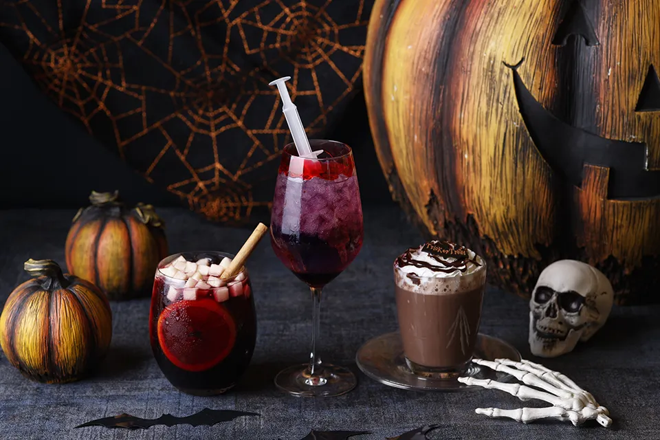 ハロウィン限定スペシャルドリンク