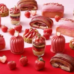 いちごを使った彩り豊かなケーキ