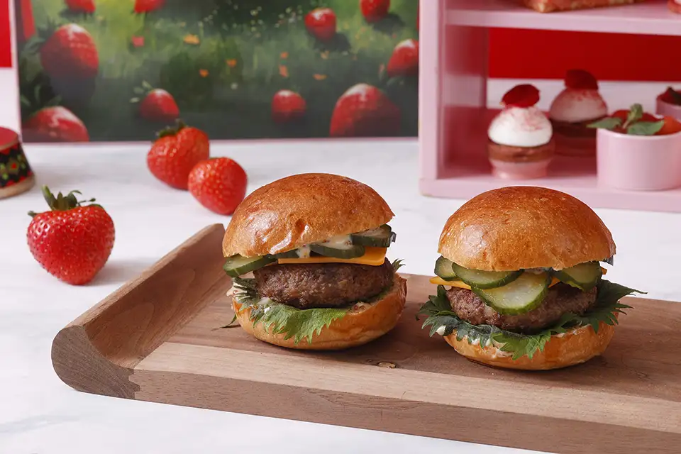 1月・2月 ミニビーフチーズバーガー