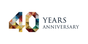 ANAインターコンチネンタルホテル東京 開業40周年のロゴ