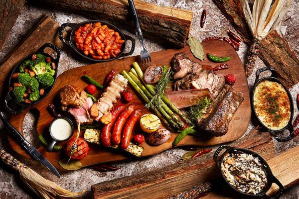 The Steakhouse BBQ share plate